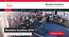 Desktop Screenshot of mumblesduathlon.com